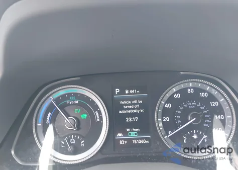 2023 Hyundai Sonata Hybrid Blue из США, поврежденный, VIN KMHL24JJ2PA055586